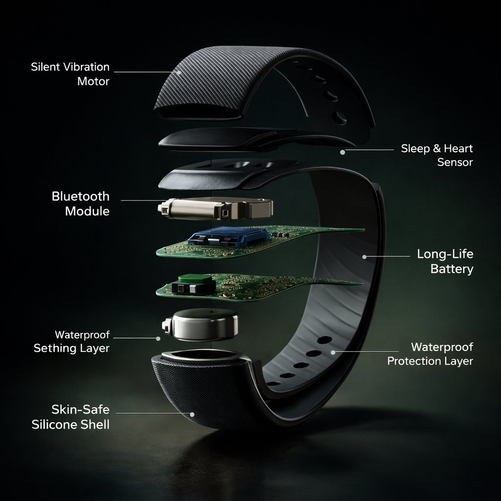 Nomoro™ Smart Wake Band