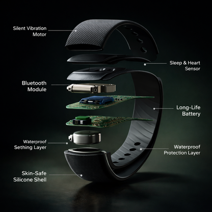 Nomoro™ Smart Wake Band