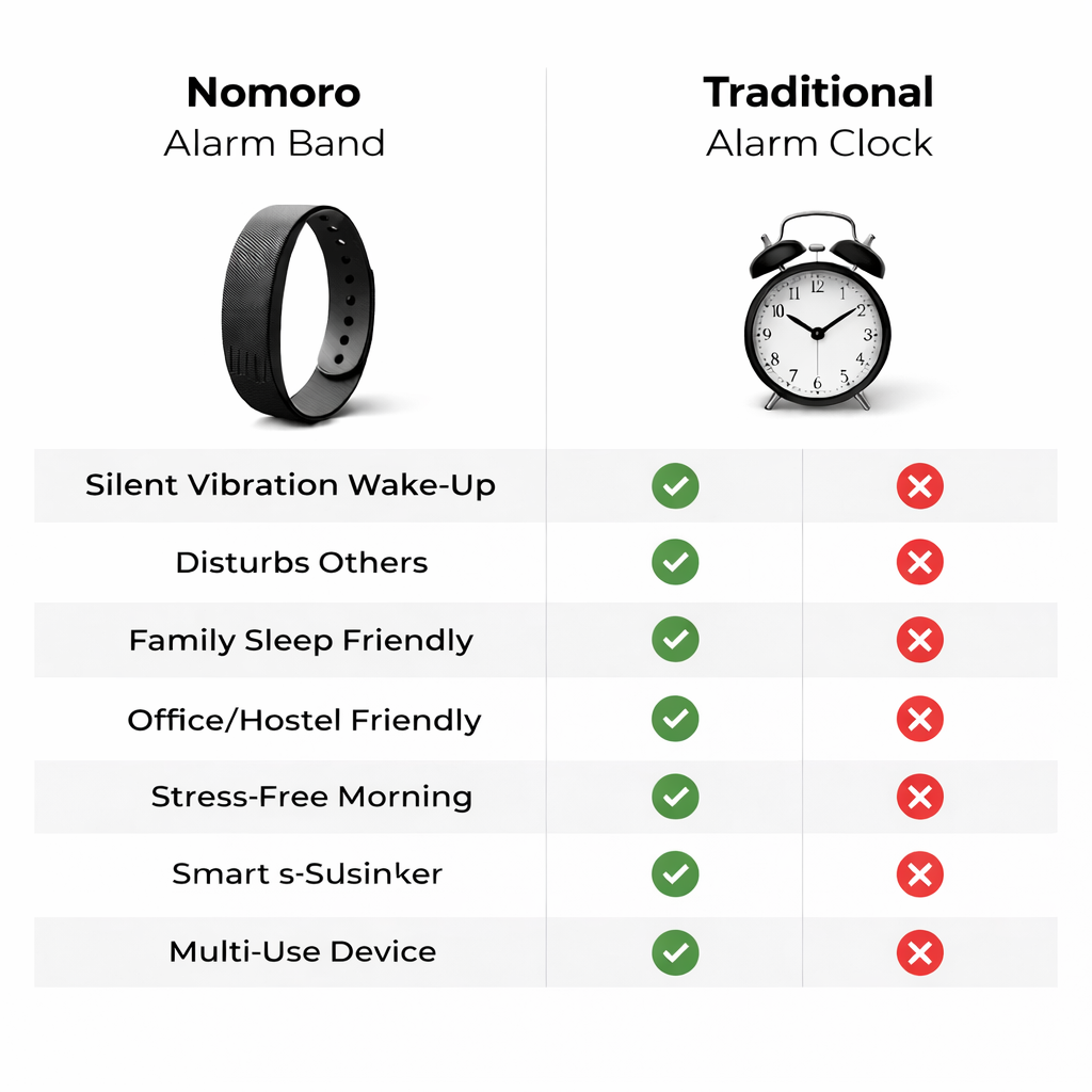 Nomoro™ Smart Wake Band